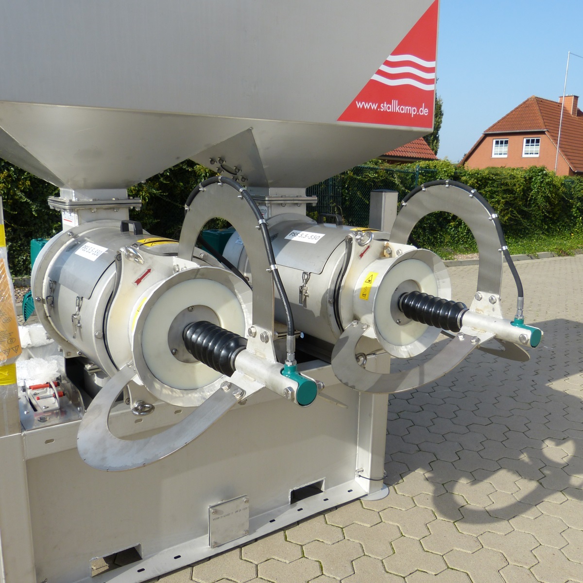 Gärreste separieren mit dem Doppelseparator