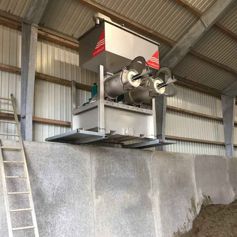 Gärreste separieren mit dem Doppelseparator