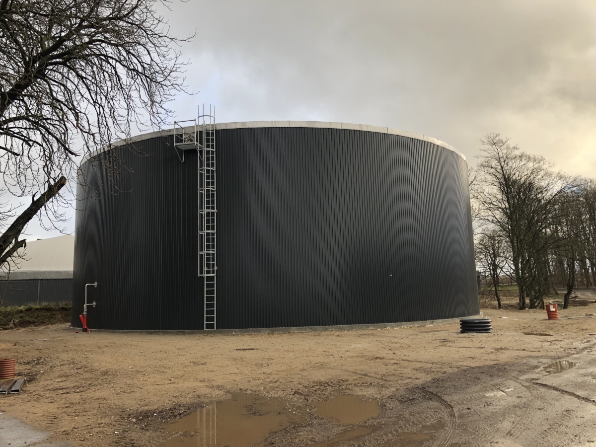 Größter Glyzerin Lagertank in Dänemark