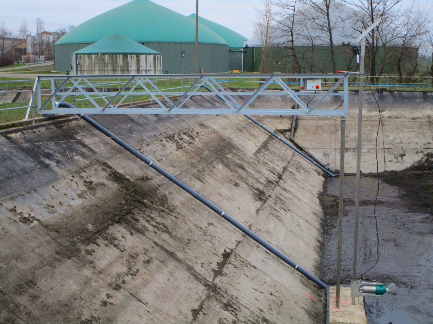 Güllerührwerk für Güllelagune