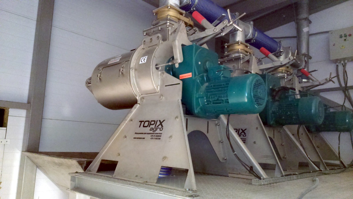 3 Gülle-Separatoren für Rindergülle