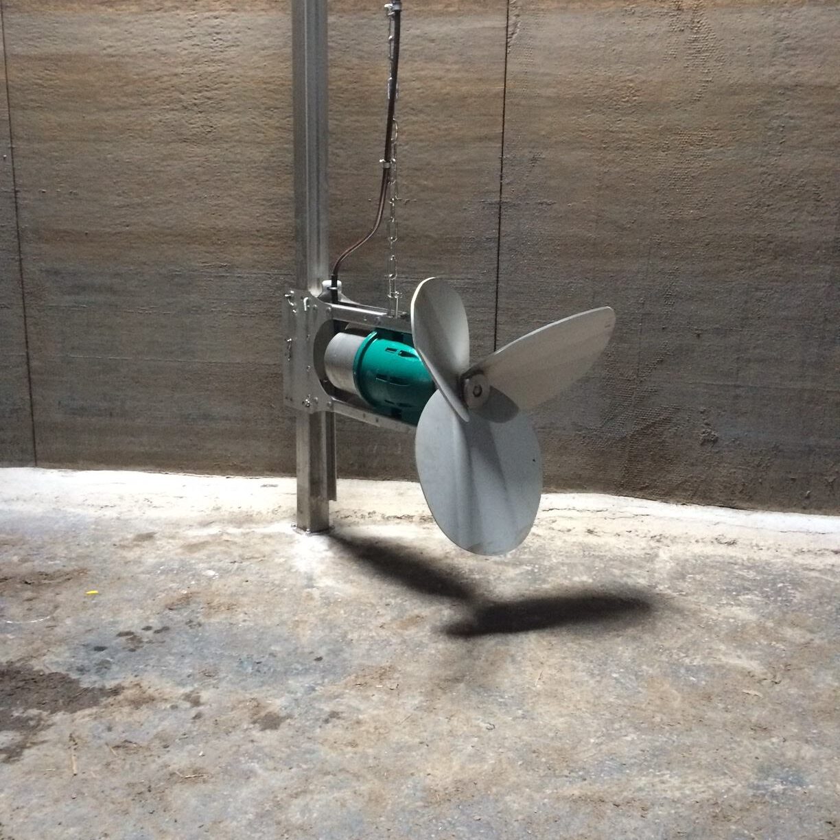 Rührwerkstechnik im Klärwerk