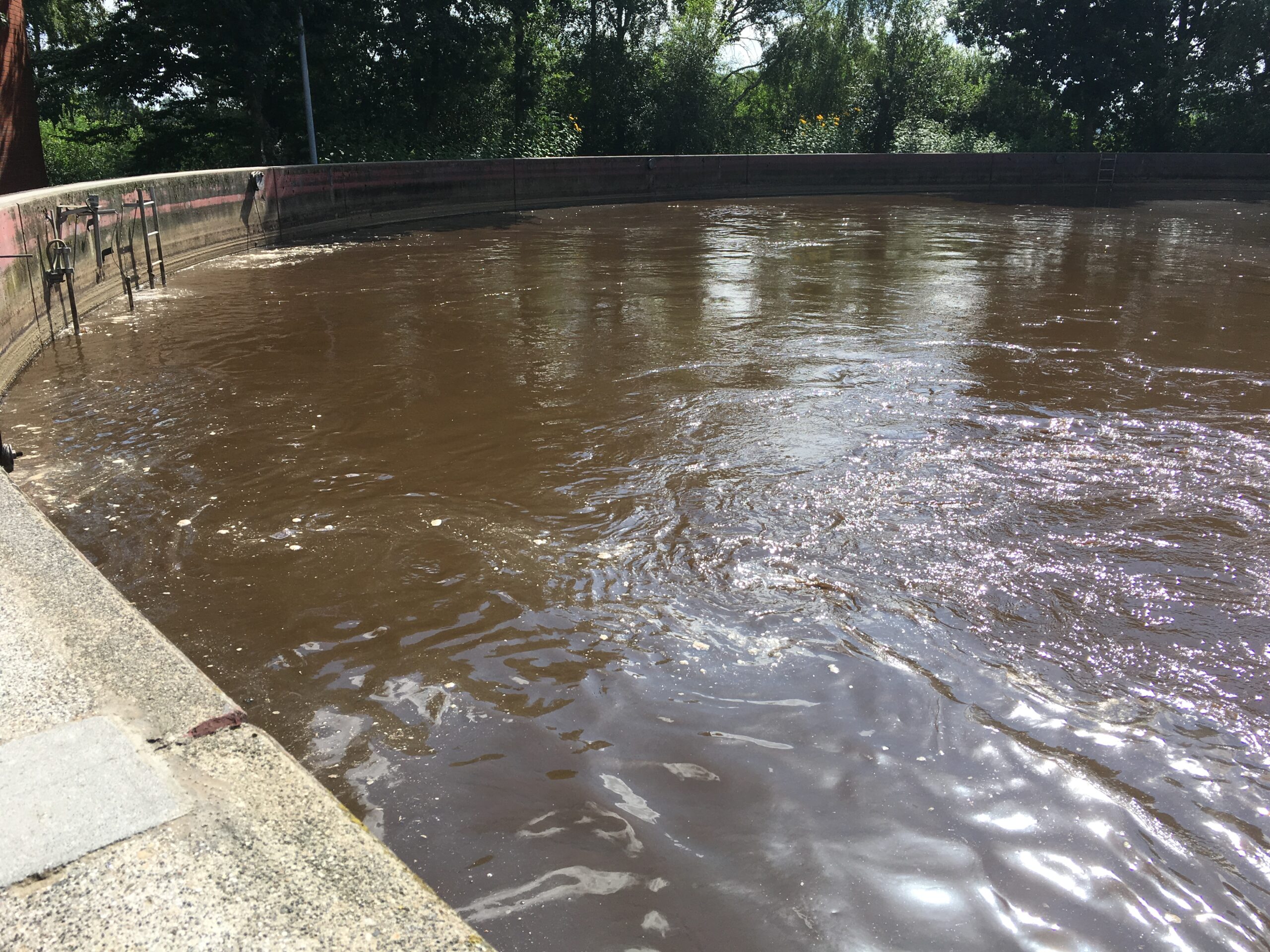 Rührwerkstechnik im Klärwerk
