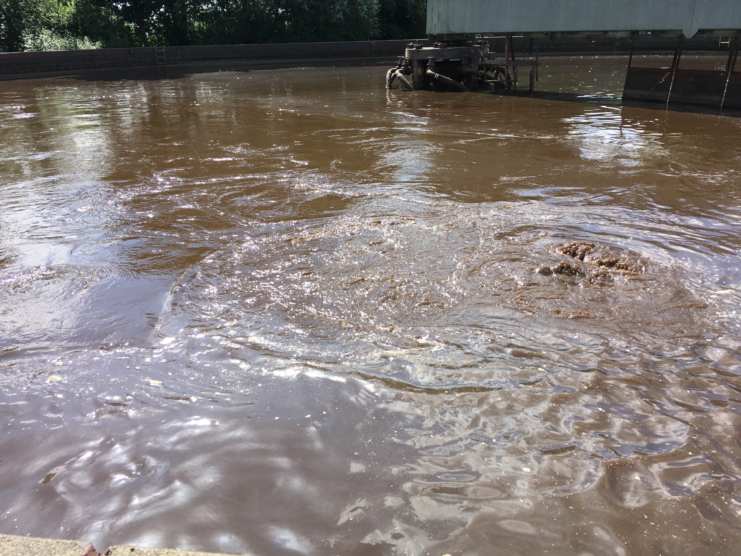 Rührwerkstechnik im Klärwerk
