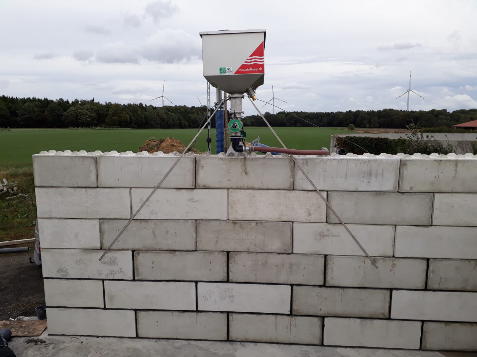 Gülleseparationsanlage für Rindergülle