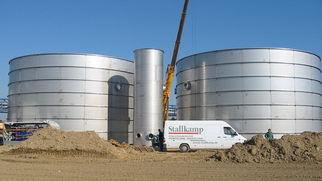 Abwasserbehälter für Prozessabwasseraufbereitun