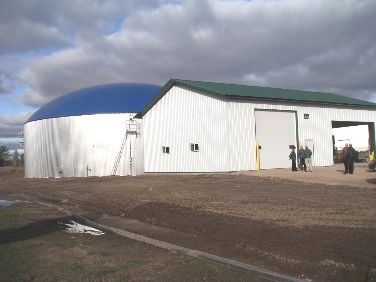 Fermenter aus Edelstahl für Biogasanlage