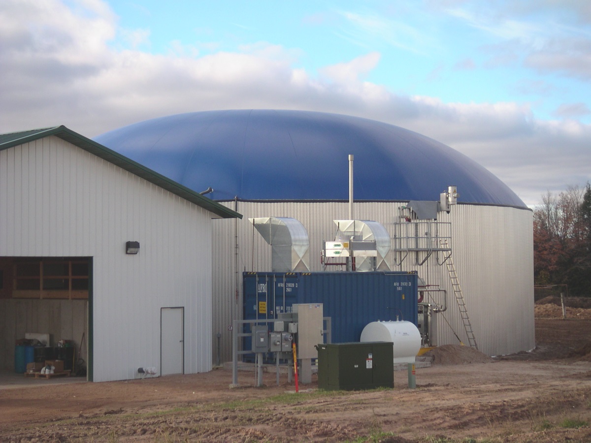 Fermenter aus Edelstahl für Biogasanlage