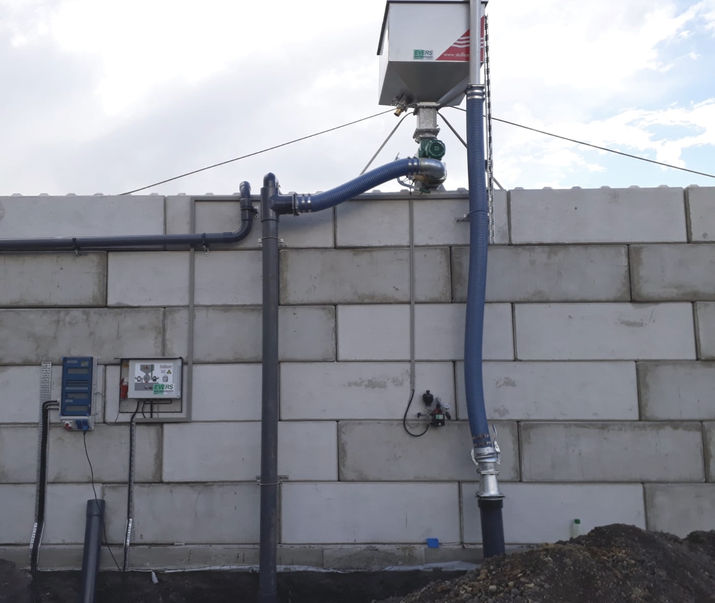 Gülleseparationsanlage für Rindergülle