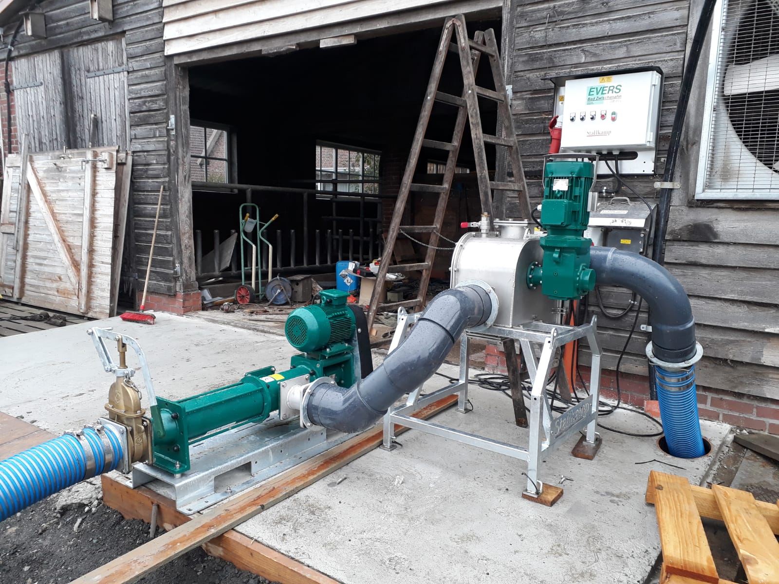 Gülleseparationsanlage für Rindergülle