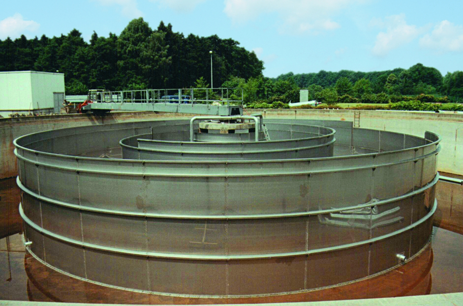Edelstahl-Klärbecken für Kläranlage