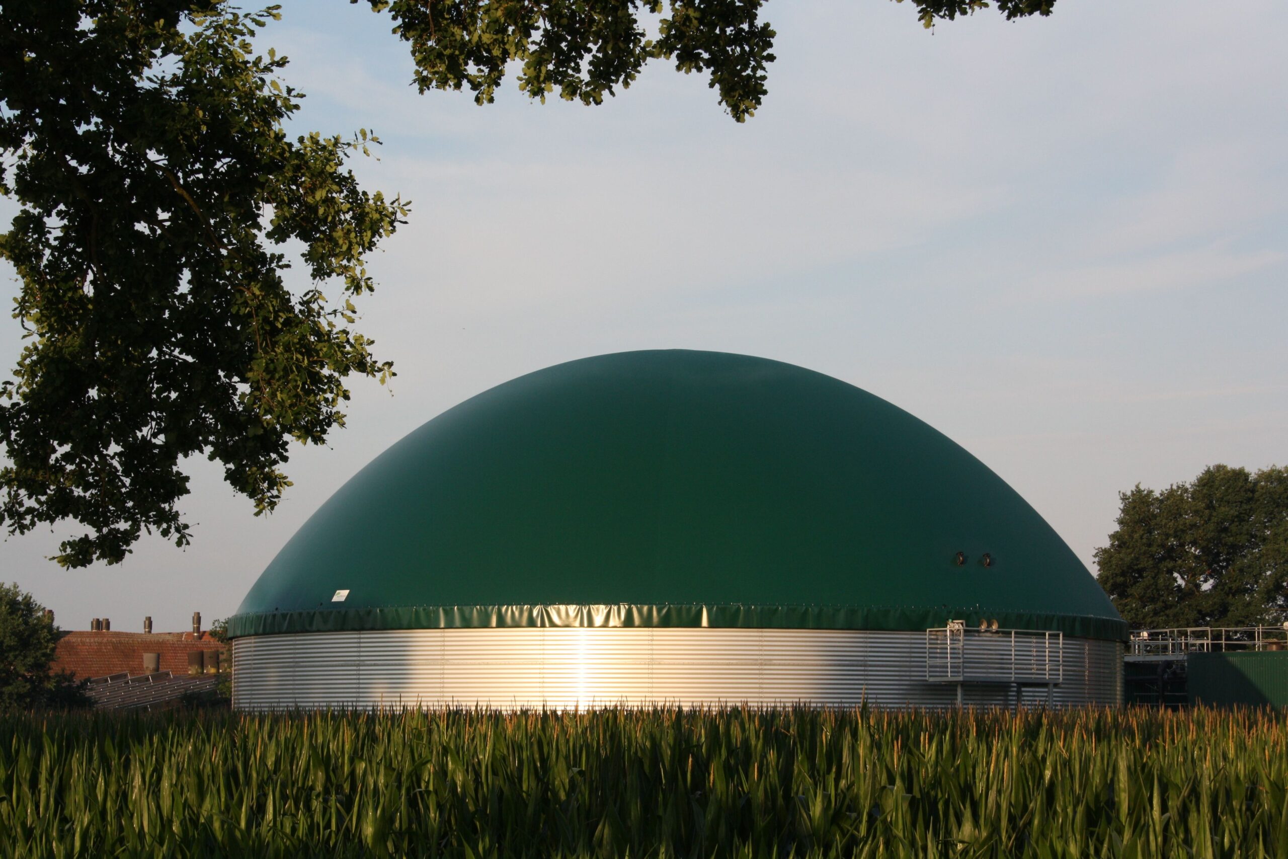 Doppelmembrandach für gasdichtes Endlager