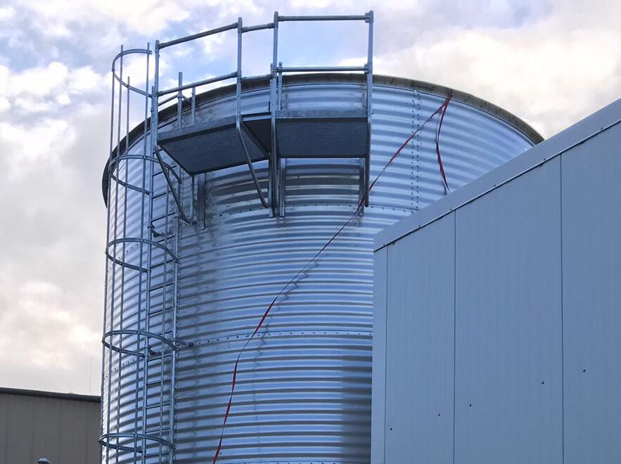 Abwasserlagerbehälter für Getränkeindustrie