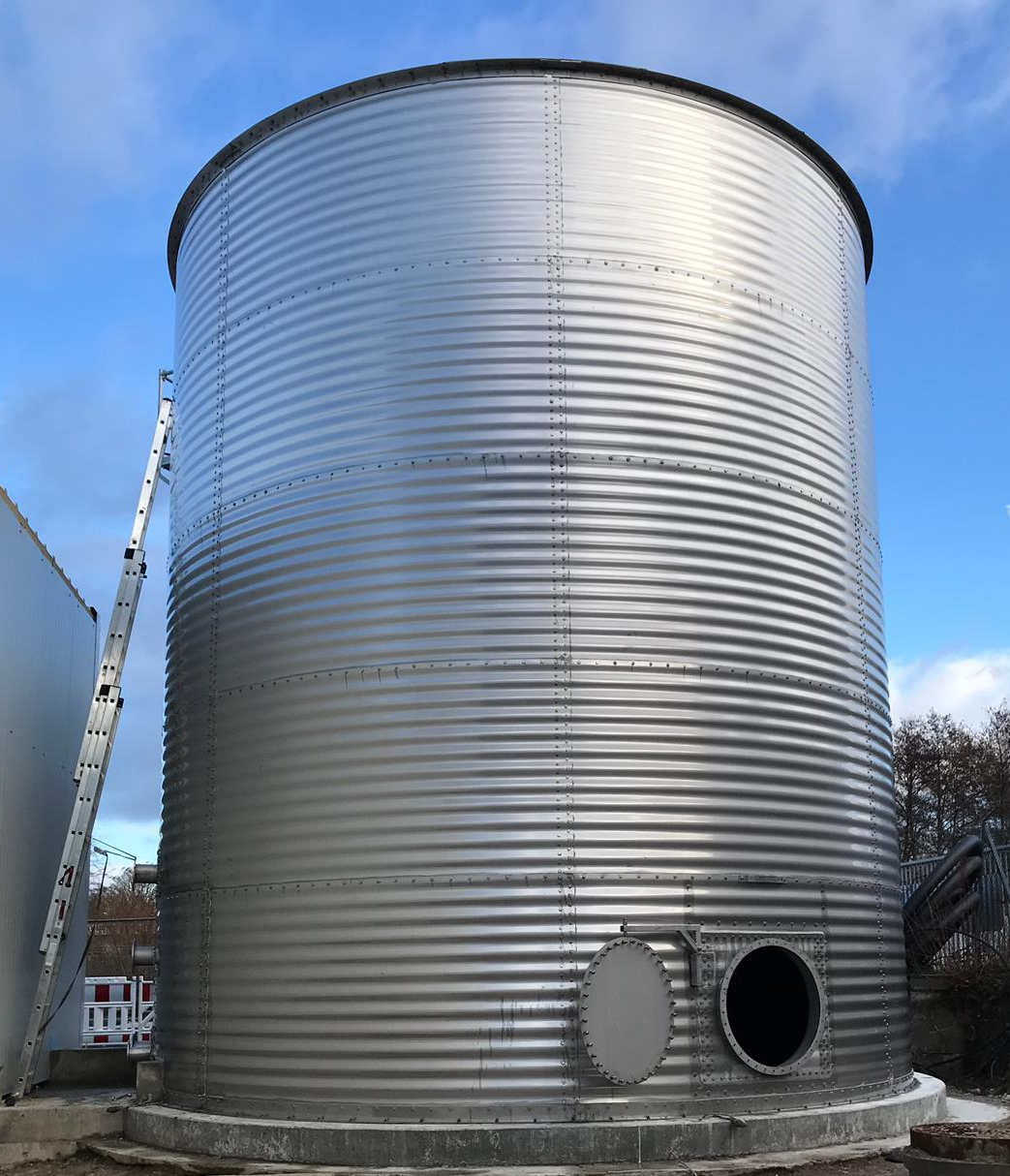 Abwasserlagerbehälter für Getränkeindustrie