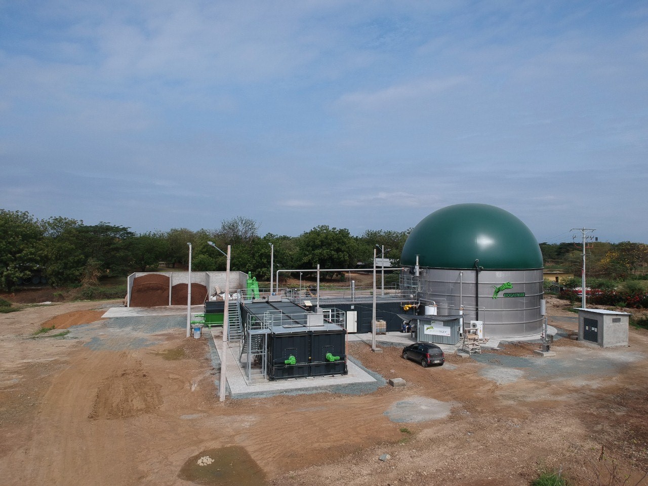 Edelstahlfermenter in Ecuador