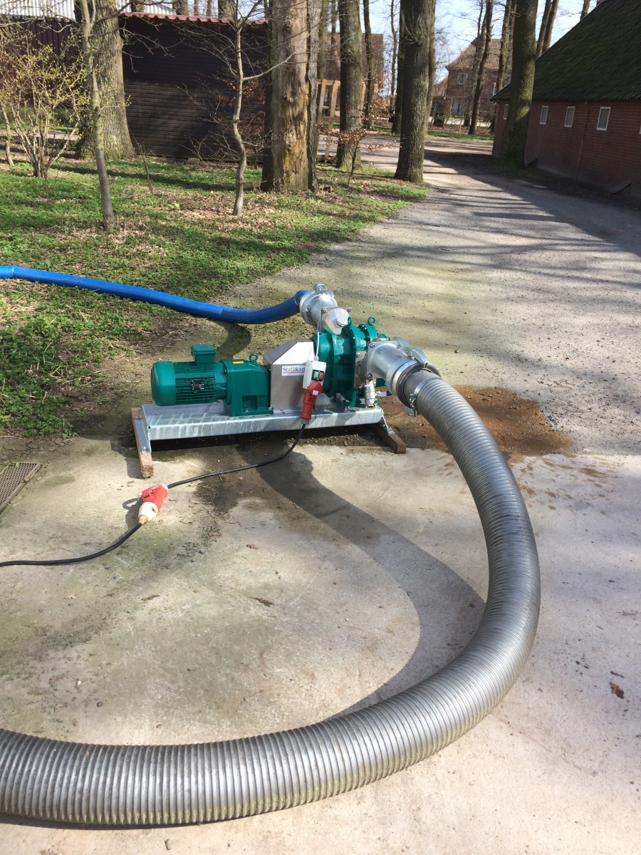 Gülleseparator leistet 7-10 m³ Durchsatz