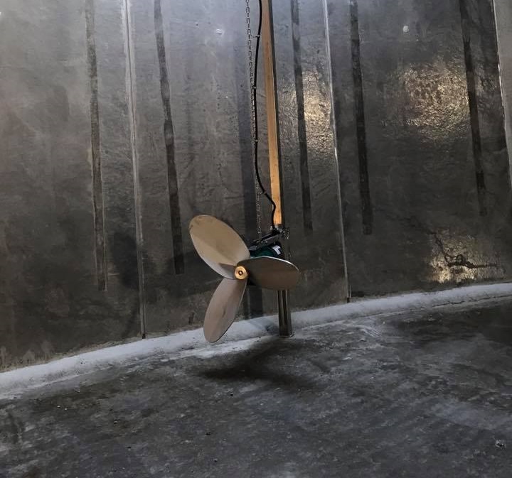 Biogasanlage mit Stallkamp Rührwerken