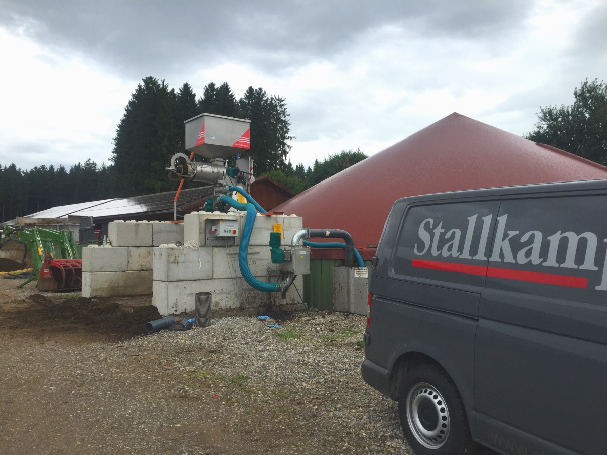 Leistungsstarke Separatoren für Biogasanlagen